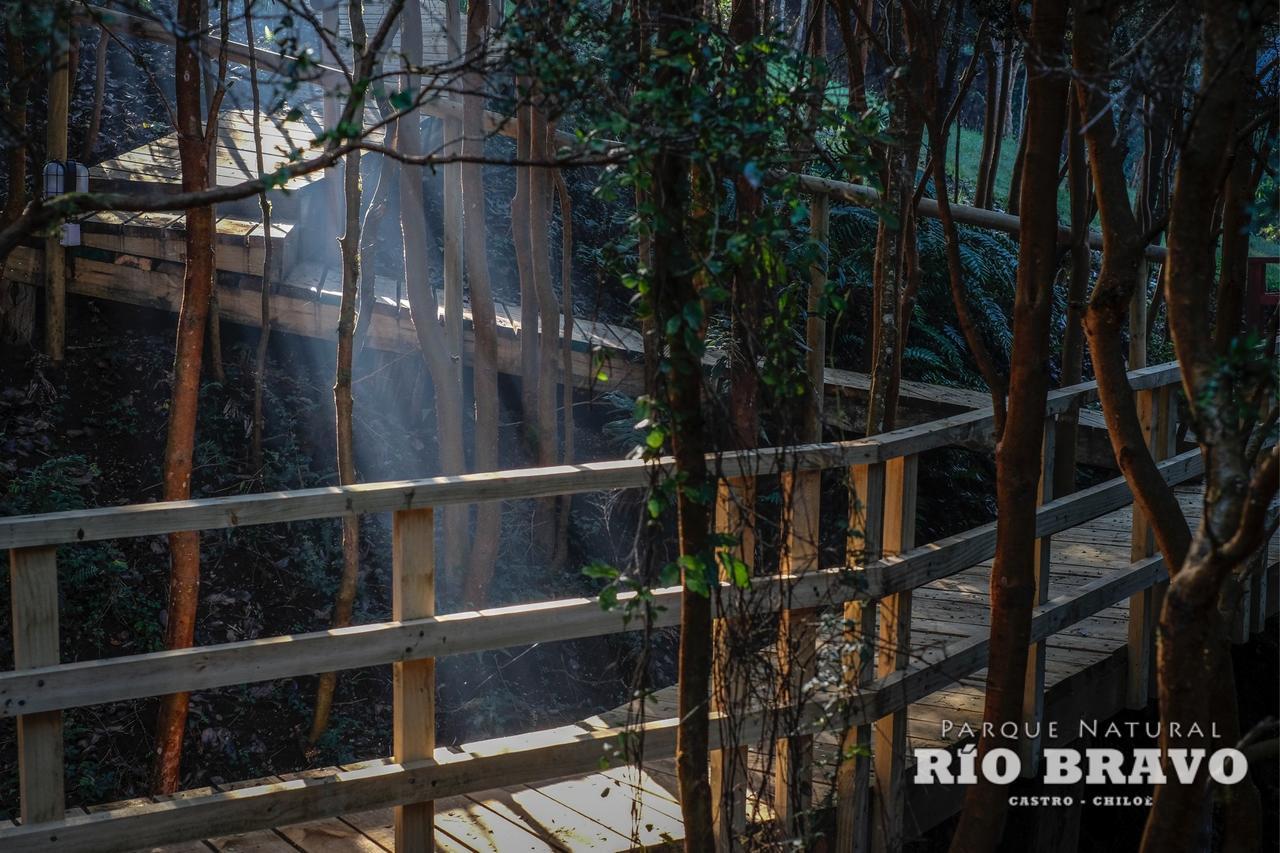Parque Natural Rio Bravo Lodge カストロ エクステリア 写真